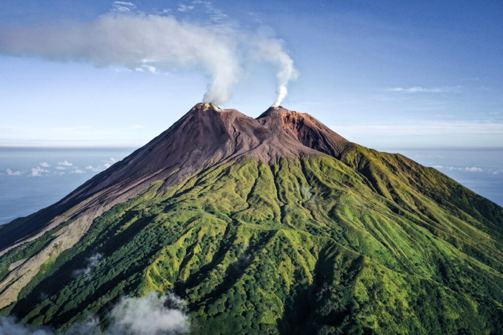 Climbing Mount Karangetang Volcano In Siau